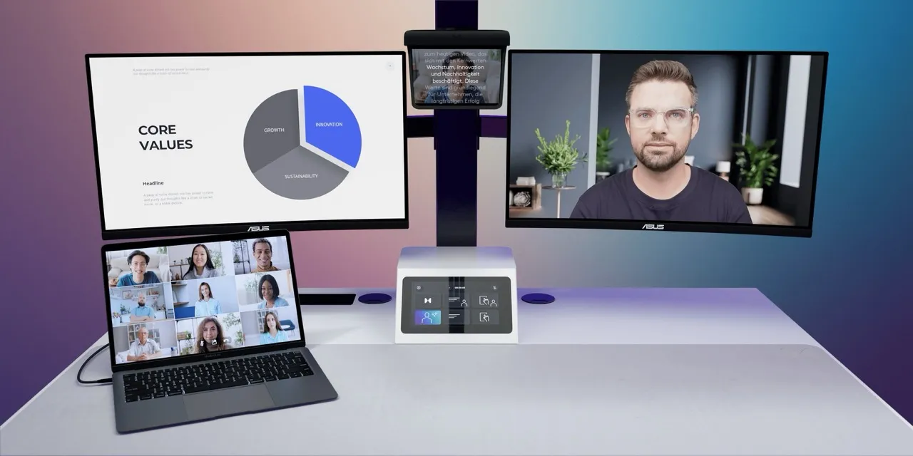airtime M1 teleprompter add-on for professional video recording